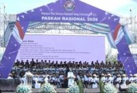 Puncak Perayaan Paskah Nasional 2026 di Kota Menado, Sulawesi Utara, Rabu (8/4/2026). (Foto: Istimewa)