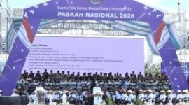 Puncak Perayaan Paskah Nasional 2026 di Kota Menado, Sulawesi Utara, Rabu (8/4/2026). (Foto: Istimewa)