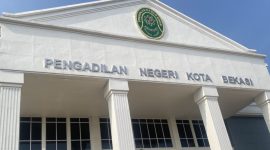 Gedung Pengadilan Negeri Kota Bekasi (Foto: Fir/Mercinews.com)