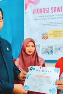 Dari Limbah Jadi Peluang, PTPN IV PalmCo Berdayakan Perempuan di Kampar Riau