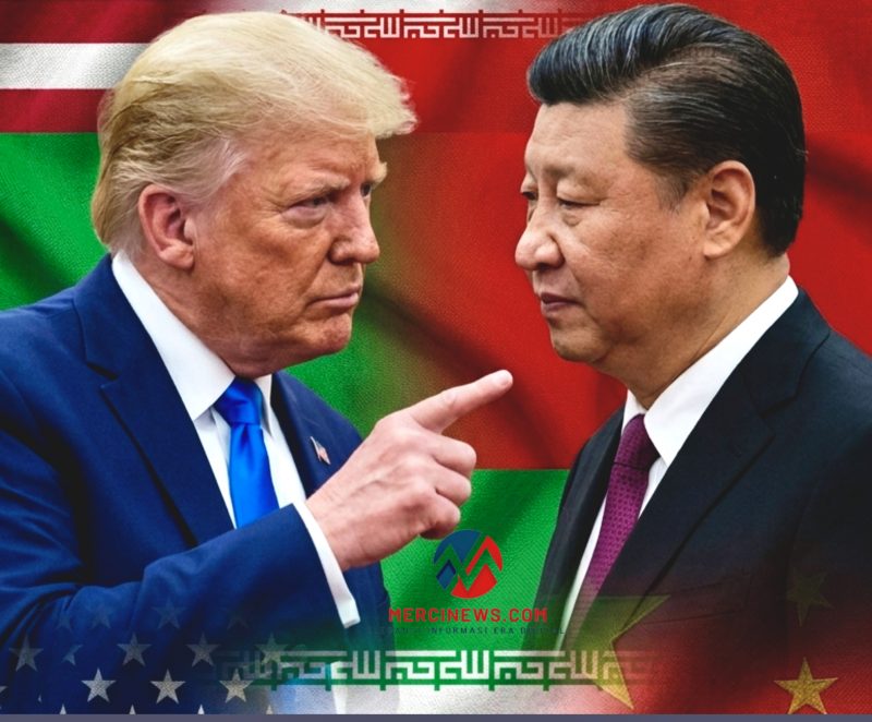 Presiden Amerika Serikat Donald Trump mengingatkan China atas dugaan memasok senjata ke Iran. (Foto: Dok. Ilustrasi-Mercinews.com)