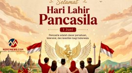 Hari Lahir Pancasila (Foto: Dok. Mercinews.com)