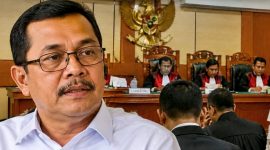 Irwan Perangin-Angin dituntut JPU hukuman penjara selama satu tahun enam bulan di Pengadilan Tipikor Medan. (Foto: Ist)