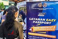 Pelayanan Paspor Car Free Day, Kantor Imigrasi Kelas I Khusus Non TPI Jakarta Barat, Sudirman, Jakarta, Minggu (24/5/2026). (Foto: Dok.Ditjen Imigrasi)