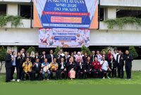 Pengurus PSTI DKI Jakarta berfoto bersama Musprov PSTI DKI Jakarta yang digelar di Kantor Dinas Pendidikan Provinsi DKI Jakarta, Jumat (29/5/2026). (Foto: Dok. PSTI DKI Jakarta)