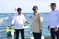 Presiden Prabowo Subianto meninjau Kampung Nelayan Merah Putih (KNMP) Leato Selatan di Kecamatan Dumbo Raya, Kota Gorontalo, Provinsi Gorontalo, Sabtu (9/5/2026).(Foto: Dok. BPMI Setpres)