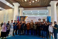 Bupati Indramayu Lucky Hakim bersama pengurus AMKI Pusat, Provinsi dan Indramayu di Pendopo Bupati, Jumat (15/5/2026). (Foto: istimewa)