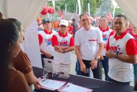 DPD Perhimpunan Bank Perekonomian Rakyat Indonesia (Perbarindo) Bali menggelar puncak peringatan Hari BPR-BPRS Nasional 2026 di kawasan Garuda Wisnu Singasana (GWS), Kabupaten Tabanan, Bali, Minggu (31/5/2026). (Foto: Dok. Perbarindo Bali)