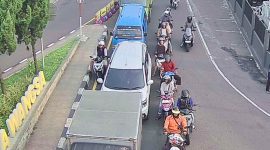 Situasi lalu lintas di Gadog Puncak, Kabupaten Bogor, Jawa Barat, Jumat (29/5/2026). (Foto: Dok. Dishub Kabupaten Bogor)