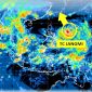 BMKG mengeluarkan peringatan dini terkait pengaruh Siklon Tropis Jangmi di Laut Filipina utara yang berpotensi memicu hujan lebat di wilayah Indonesia. (Foto: Dok. BMKG)