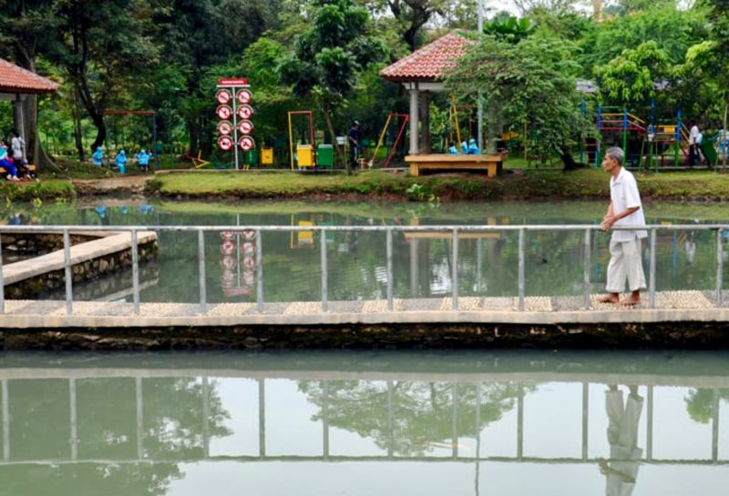 Taman Lembah Gurame Cinere Depok. (Foto: istimewa)