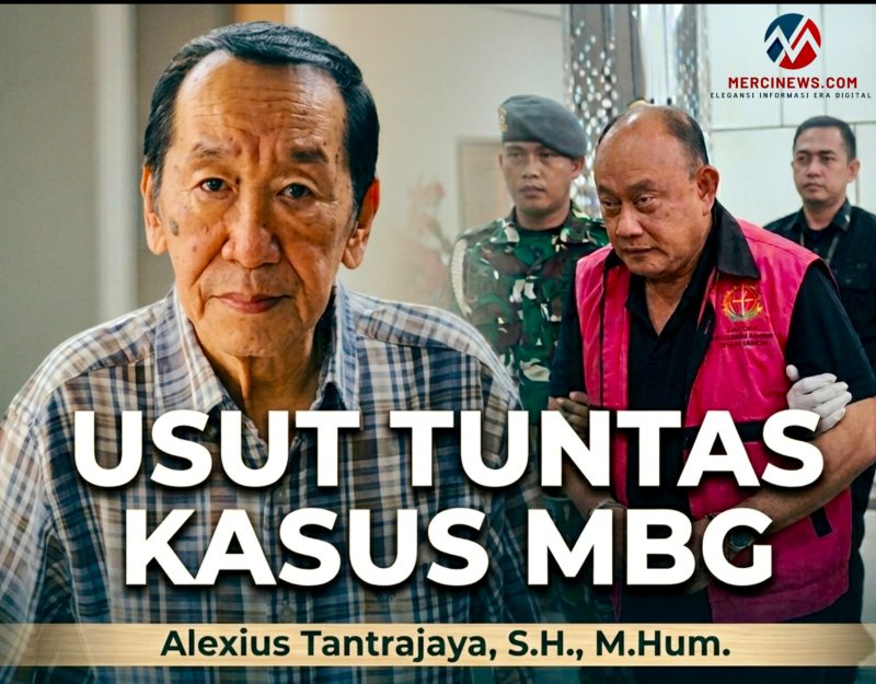 Praktisi Hukum Alexius Tantrajaya meminta Kejagung mengusut tuntas kasus dugaan korupsi tata kelola Program MBG. (Foto: Dok. Mercinews.com)