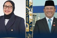 Nanik S. Deyang (kiri) ditunjuk sebagai Kepala BGN menggantikan Dadan Hindayana (kanan). (Foto: Kolase Mercinews.com)