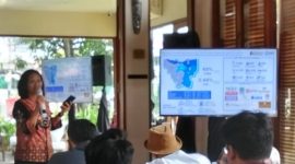 Regional Funding & Transaction Head BRI Region 6, Lulu Nurulita, saat memaparkan berbagai strategi penguatan bisnis melalui kegiatan media gathering bersama media partner di Jakarta Selatan, Rabu (24/6/2026). (Foto:Dok. BRI Regional 6)