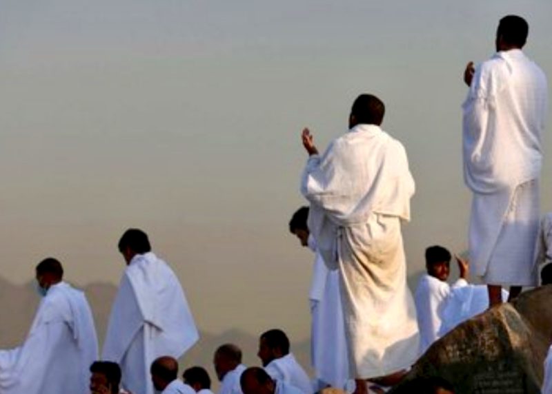 Jemaah haji wukuf di Padang Arafah. (Foto: Dok. Reuters)