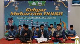 Masjid Jami' Miftahul Jannah Rangkapan Jaya, Pancoran Mas, Kota Depok, menggelar Gebyar Muharram 1448 H, Kamis (25/6/2026). (Foto: istimewa)