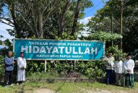 Stafsus Menag Gugun Gumilar, mengunjungi Pondok Pesantren Hidayatullah Manokwari, Papua Barat, Jumat (20/6/2026). (Foto: istimewa)