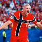 Erling Haaland mencetak dua gol dan satu assist membawa Norwegia meraih kemenangan meyakinkan 4-1 atas Irak pada laga Grup I di Stadion Gillette, Foxborough, Massachusetts, Selasa (16/6) waktu setempat atau Rabu (17/6/2026) dini hari WIB. (Foto: Dok. Instagram @herrelandslaget)