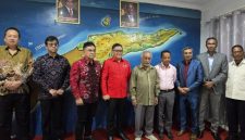 Pengurus PDI Perjuangan menyambangi Kantor Fretilin, Dili, Timor Leste, Kamis (4/6/2026). (Foto: Dok. PDIP)