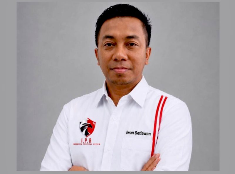 Direktur Eksekutif Indonesia Political Review (IPR) Iwan Setiawan. (Foto: istimewa)