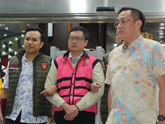 Kejagung menetapkan AM, Komisaris PT YAT sebagai tersangka kasus dugaan tata kelola program MBG, Jumat (12/6/2026).(Foto: istimewa)