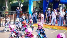 Lanud Halim Perdanakusuma menggelar 'Brave Little Riders Pushbike Race' di Marshalling Area Lanud Halim Perdanakusuma, Jakarta Timur, Sabtu (20/6/2026). (Foto: Dok. Lanud Halim Perdanakusuma)