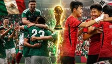 Tuan rumah Meksiko dan Korea Selatan mengawali pertandingan perdana di Piala Dunia 2026 dengan hasil positif. Keduanya sukses meraih kemenangan pada laga perdana Grup A yang digelar Jumat (12/6/2026) WIB. (Foto: Mercinews.com)