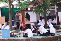 Suasana kegiatan belajar mengajar di PKBM Langgeng Ikhlas di Jalan Bhakti No. 29, Kelurahan Bojongsari Baru, Kecamatan Bojongsari, Kota Depok, Jawa Barat. (Foto: istimewa)