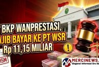 PN Bekasi menyatakan PT BKP telah melakukan wanprestasi dalam sengketa transaksi jual beli batu bara dengan PT WSR. (Foto: Mercinews.com)
