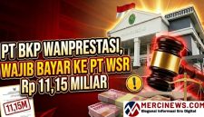 PN Bekasi menyatakan PT BKP telah melakukan wanprestasi dalam sengketa transaksi jual beli batu bara dengan PT WSR. (Foto: Mercinews.com)