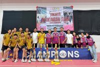 PSTI Jakbar mampu menunjukkan performa membanggakan dengan meraih empat medali perunggu pada ajang Jakarta Sepak Takraw League Championship 2026. (Foto: Dok. PSTI Jakbar)