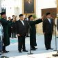 Pelantikan Pimpinan BGN dan Penasihat Khusus Presiden Bidang Ketenegakerjaan dan Kesejahteraan Buruh di Istana Negara Jakarta, Senin (8/6/2026). (Foto: Tangkapan Layar Youtube Setpres)