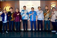 PTPN IV dan Polda Sumsel perkuat sinergi terkait pengamanan aset perkebunan sawit serta pemberantasan pencurian sawit. (Foto: Dok. PTPN IV)