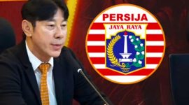 Persija Jakarta resmi memperkenalkan Shin Tae-yong sebagai pelatih kepala baru dalam konferensi pers yang digelar di Jakarta International Stadium (JIS), Senin (8/6/2026). (Foto: Dok. Persija Jakarta)