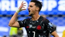 Gol tunggal Stephen Eustaquio pada masa injury time ke gawang Afrika Selatan membawa Kanada menang 1-0 dalam laga di California, Senin (29/6/2026) dini hari WIB. Kanada melaju ke babak 16 besar Piala Dunia 2026. (Foto: Dok. X@juancaarenas)