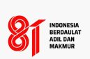 Logo HUT ke-81 RI karya desainer asal Padang, Fajar Novario ditetapkan sebagai logo resmi peringatan HUT ke-81 RI. (Foto: Dok. BPMI Setpres)