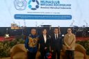 (Dari ke kanan) Dr. Ranto P. Simanjuntak, S.H., M.H., Ruth M. Simamora, S.H., M.Kn., Prof. Dr. Jamin Ginting, S.H., M.H., M.Kn., dan Arman Hanis, S.H., saat deklarasi Asosiasi Advokat Indonesia Nasional Bersatu dalam Musyawarah Nasional Luar Biasa (Munaslub) Bersama Rekonsiliasi AAI di Jakarta, Sabtu (4/7/2026). (Foto: Mercinews.com)