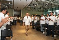 Direktur Utama PTPN IV PalmCo Jatmiko K. Santosa, saat acara Next Gen Leaders Camp 2026 di Wikasatrian, Bogor, Jawa Barat, beberapa waktu lalu. (Foto: Dok. PTPN IV PalmCo)
