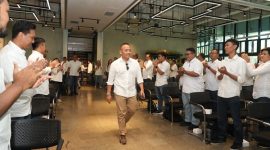 Direktur Utama PTPN IV PalmCo Jatmiko K. Santosa, saat acara Next Gen Leaders Camp 2026 di Wikasatrian, Bogor, Jawa Barat, beberapa waktu lalu. (Foto: Dok. PTPN IV PalmCo)