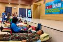 Lanud Halim Perdanakusuma menggelar kegiatan donor darah menjelang peringatan Hari Bakti ke-79 TNI AU di Gedung Garda Dirgantara, Sabtu (18/7/2026). (Foto: Dok. Lanud Halim Perdanakusuma)