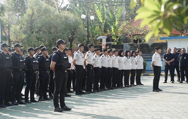 Apel Satgas Patroli Dharma Dewata. (Foto: Dok. Kanwil Ditjenim Bali)