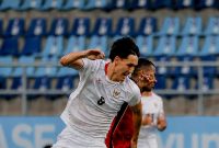 Shayne Pattynama sukses mencetak gol pembuka untuk kemenangan skuad Garuda. Indonesia menang Timor Leste dengan skor meyakinkan 3-0 pada laga lanjutan Grup A Piala AFF 2026 di Stadion Chonburi, Thailand, Jumat (31/7/2026). (Foto: Dok. PSSI)