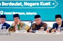 Wakil Ketua Umum Pengurus Besar Mathla'ul Anwar (PBMA) KH Zaenal Abidin Syuja'i (dua, kanan) tampil sebagai pembicara mewakili Ketua Umum PBMA pada Kongres Umat Islam Indonesia (KUII) VIII di Jakarta pada 26 Juli 2026 (Foto: Dok. PBMA)