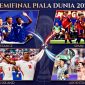 Spanyol, Prancis, Inggris dan Argentina siap memperebutkan tiket final Piala Dunia 2026. (Foto; istimewa)