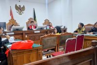 Sidang perkara dugaan pencemaran nama baik dengan terdakwa Pendiri Yayasan Rumah Singgah Cat Lover in the World (Clow), Wahyu Winono alias Bimbim (38) di Pengadilan Negeri (PN) Jakarta Selatan, Rabu (8/7/2026). (Foto: ist)