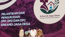 Pelantikan dan pengukuhan jajaran DPP, DPD) dan DPC Srikandi Jaga Desa dari seluruh Indonesia di Ballroom The Djakarta Theater, Jakarta, Jumat (3/7/2026). (Foto: istimewa)