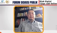 Anggota Komisi I DPR RI, Syahrul Aidi Maazat, saat diskusi publik bertema 