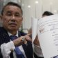 Hotman Paris Hutapea saat konferensi pers di Kejagung Jakarta, belum lama ini. (Foto: ist)