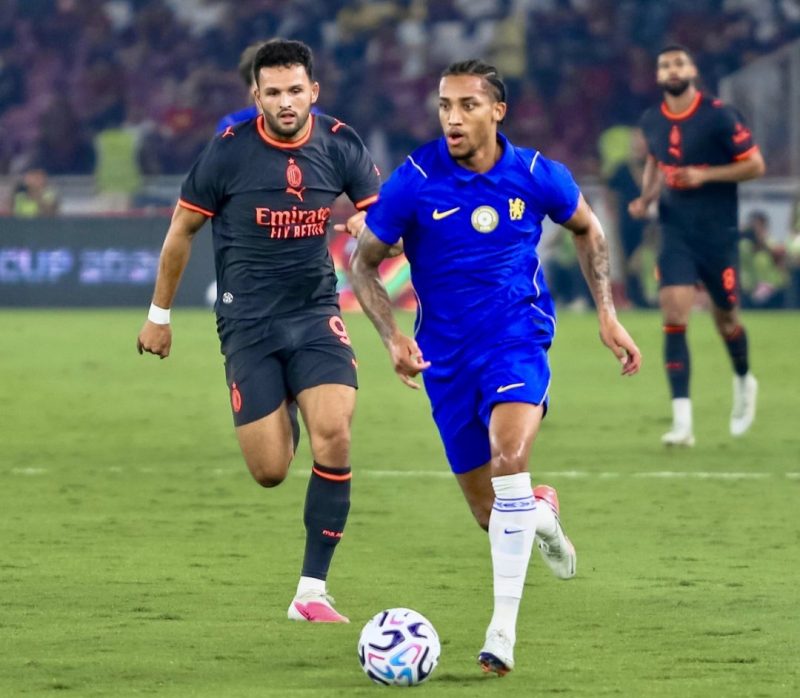 Chelsea mengalahkan AC Milan 3-0 dalam laga pramusim di Stadion Utama Gelora Bung Karno (SUGBK), Senayan, Sabtu (8/8/2026). (Foto: Dok. Chelsea)