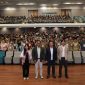 Dirut PTPN IV PalmCo Jatmiko K. Santosa (kedua dari kanan) saat Kuliah Umum di FEB UI. (Foto: Dok. PTPN IV PalmCo)